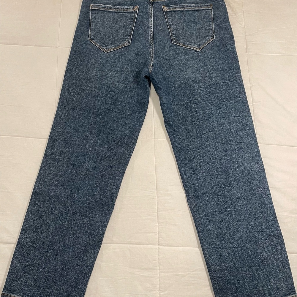 Kensie The Ella High Rise Straight Jeans Blue Denim (Size 30) - Picture 6 of 6